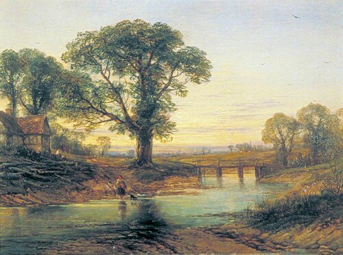Evening, , Thomas Creswick