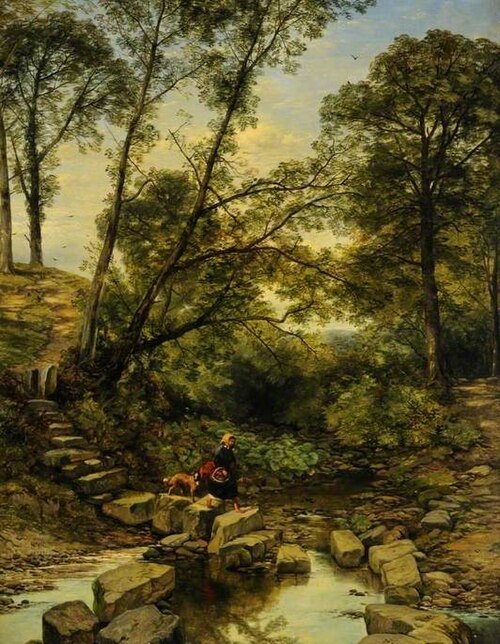 Stepping Stones, , Thomas Creswick