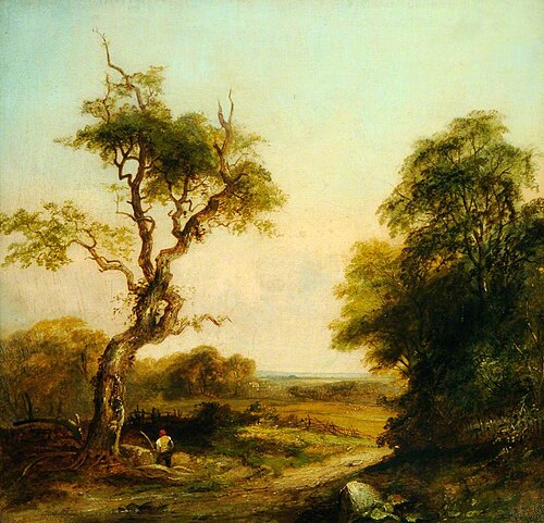 Landscape with Trees, , Thomas Creswick
