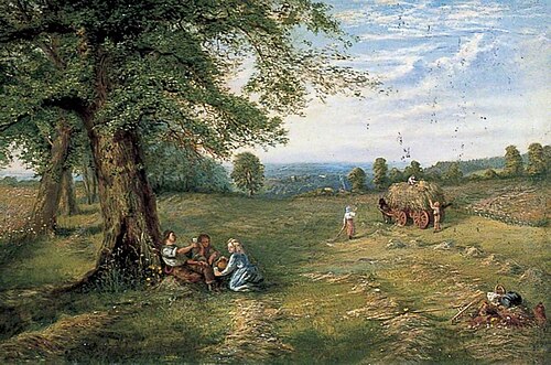 Hayfield, , Thomas Creswick
