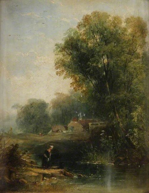 Near Battle, East Sussex, , Thomas Creswick