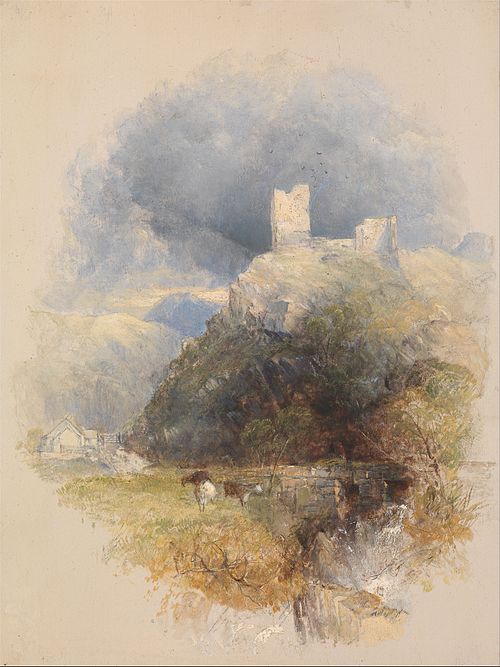 Dolwyddelan, 1838, Thomas Creswick