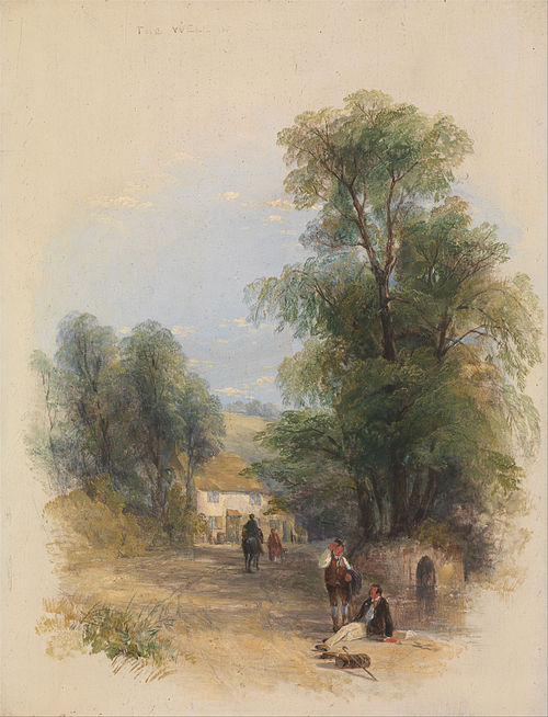 The Well of St. Keyne, 1838, Thomas Creswick