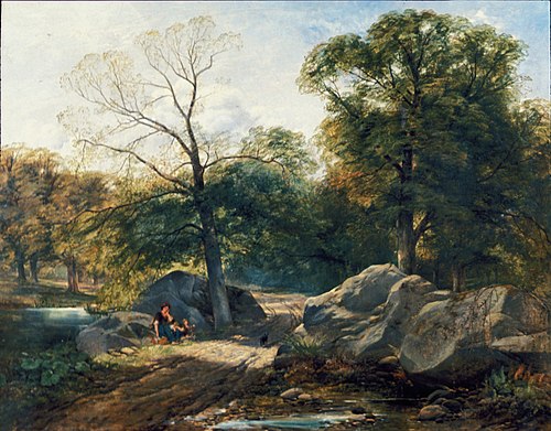Rest by the Way, , Thomas Creswick