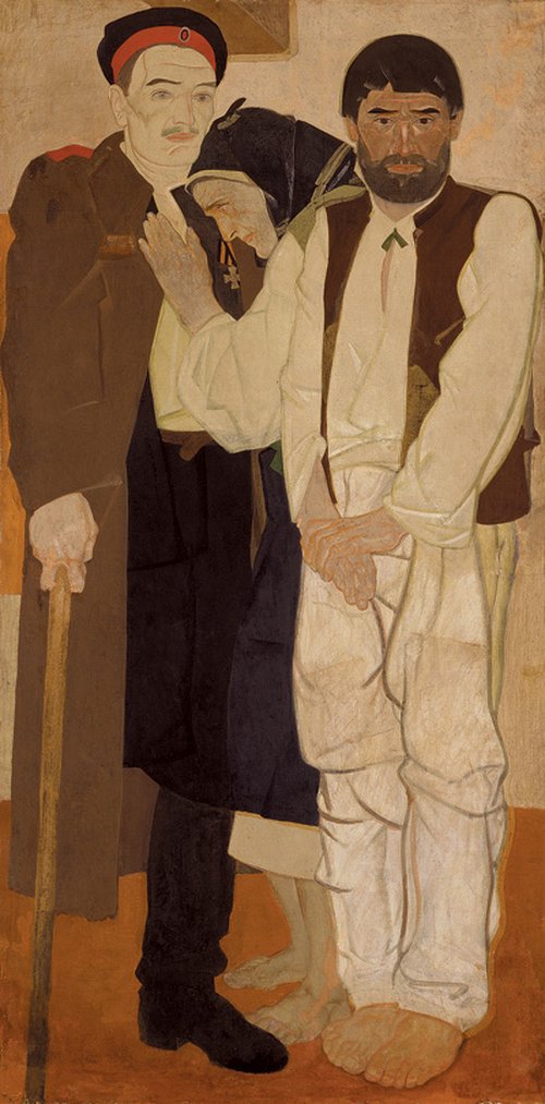 Життя. Триптих (Повернення), 1925, Fédir Krytchevsky