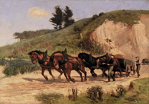 Sand Wagon, 1895, William Cruikshank