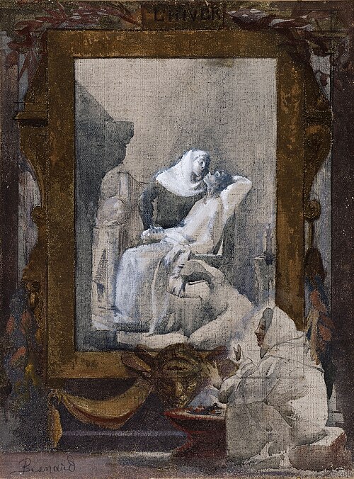 Esquisse pour la salle des mariages de la mairie du 19ème arrondissement de la Ville de Paris : L'Hi, 1880, Albert Besnard