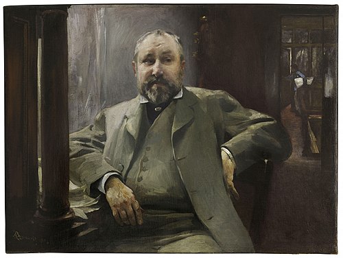 Portrait de Françis Magnard, 1884, Albert Besnard