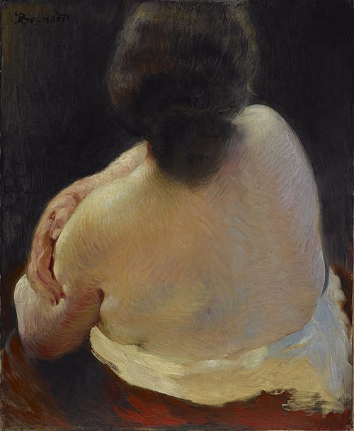Back of a Woman, Study, 1924, Paul-Albert Besnard