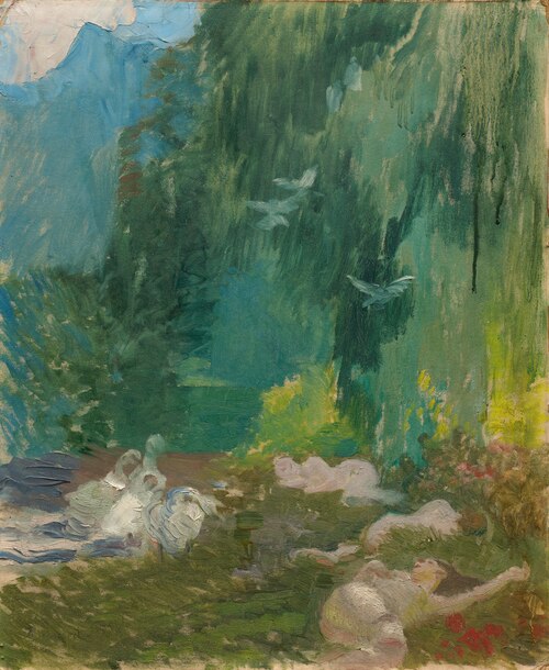 The Siesta, 1905, Paul-Albert Besnard