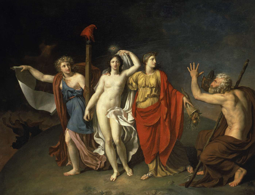 La Vérité amène la République et l'Abondance, 1793, Nicolas de Courteille
