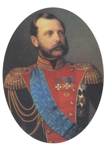 Portrait of Alexander II of Russia (1818-1881), 1868, Nikolay Lavrov
