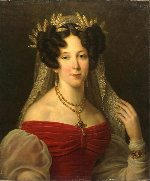 Portrait of an Unknown Woman, 1820, Anthelme Francois Lagrenée