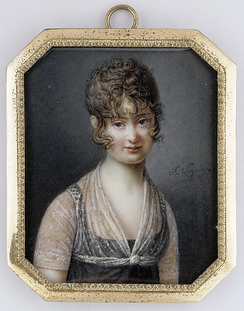 Portrait of a lady, 1805, Anthelme Francois Lagrenée