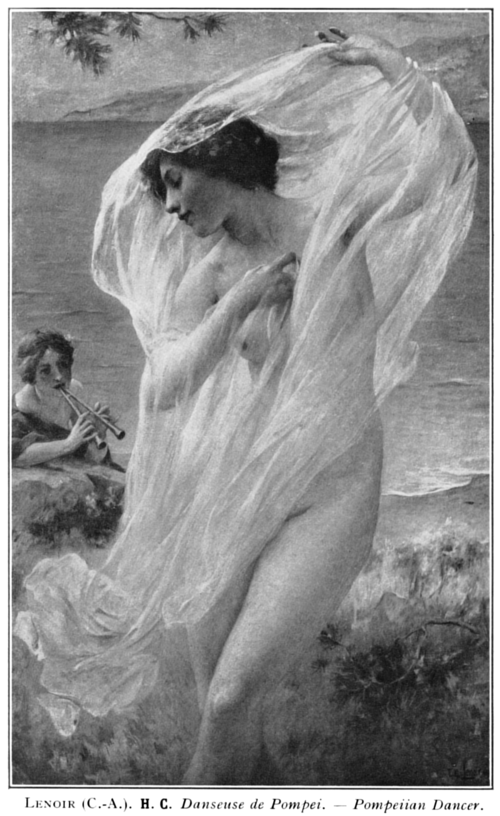 Pompeian Dancer, , Charles Amable Lenoir