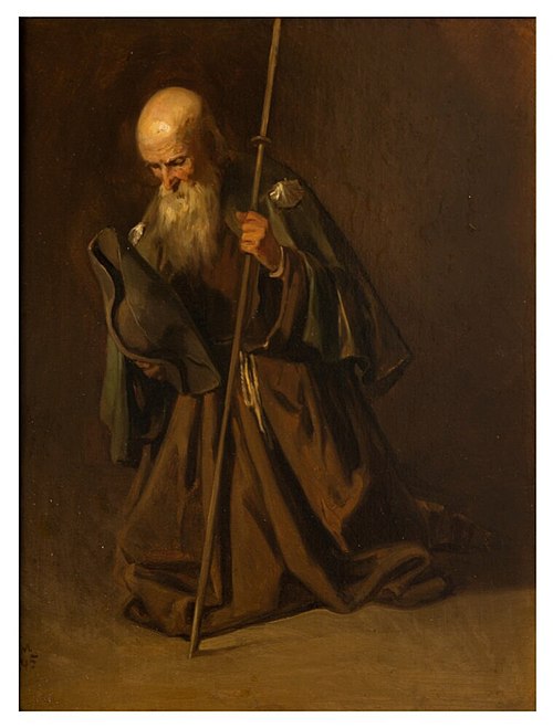 Pilgrim Kneeling, 1845, Egron Seliff Lundgren