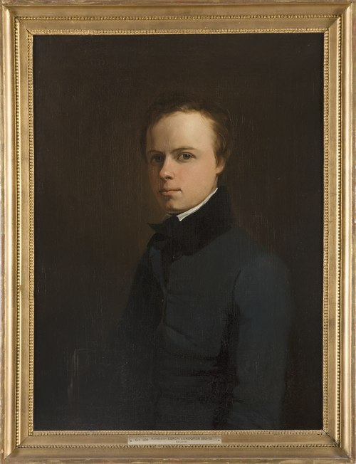 Självporträtt, 1900, Egron Seliff Lundgren