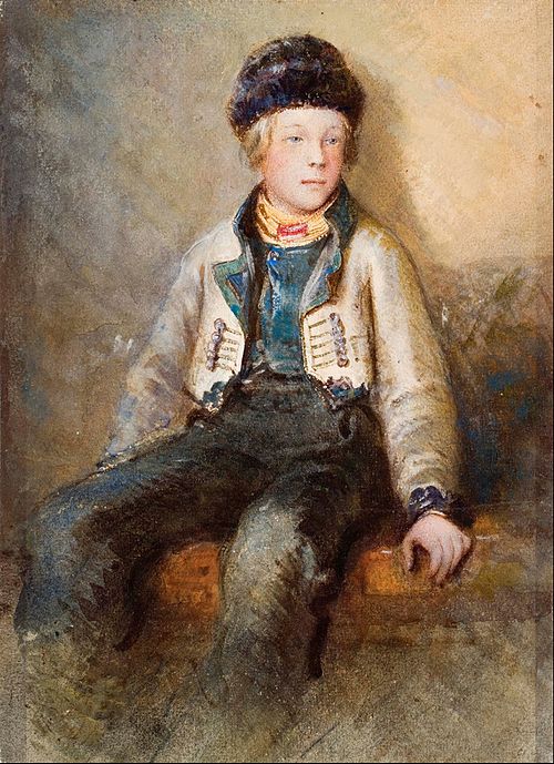untitled (Norwegian boy), 1861, Egron Seliff Lundgren