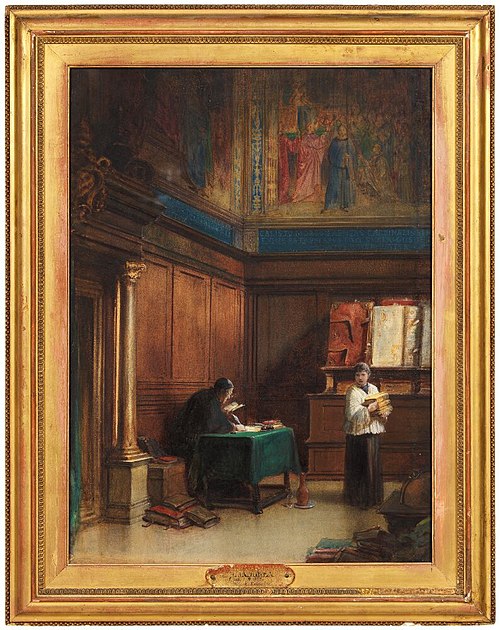 The Siena Cathedral Library, , Egron Seliff Lundgren