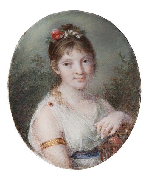 Roman woman, 1845, Egron Seliff Lundgren
