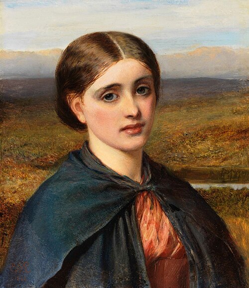 Study Of An Irish Head, , Charles Sillem Lidderdale