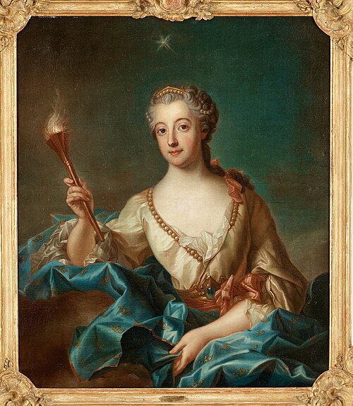 Queen Louisa Ulrika as as Aurora, 1800, François Adrien Grasognon Latinville