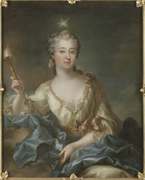 Lovisa Ulrika, 1720-1782, drottning av Sverige prinsessa av Preussen, 1747, François Adrien Grasognon Latinville