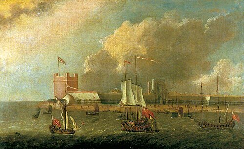 Sheerness, with Warships at Anchor, , Isaac Sailmaker