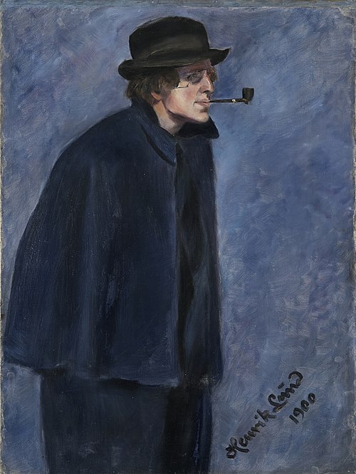 Portrait of Nikolai Astrup, 1900, Henrik Louis Lund