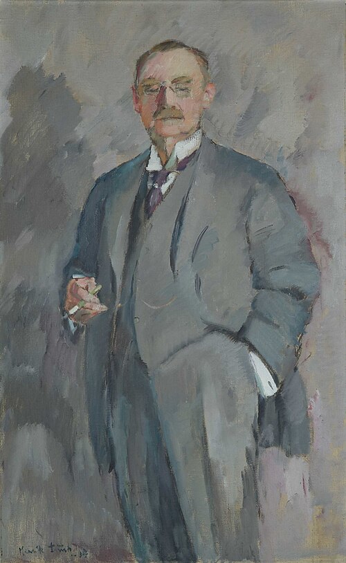 Portrait of Knud Christian Langaard, 1914, Henrik Louis Lund