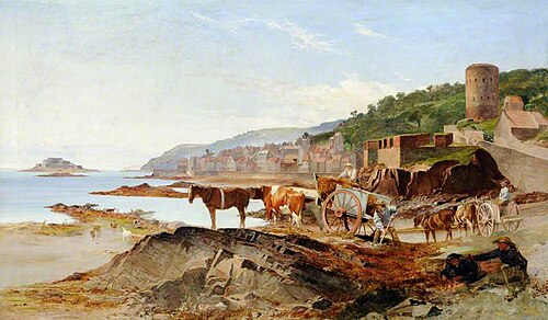 Hougue à la Perre, 1855, Peter Le Lièvre