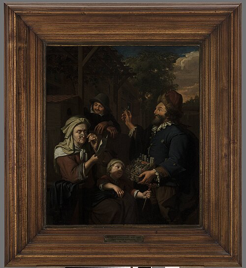 Travelling salesman, 1716, Krzysztof Lubieniecki