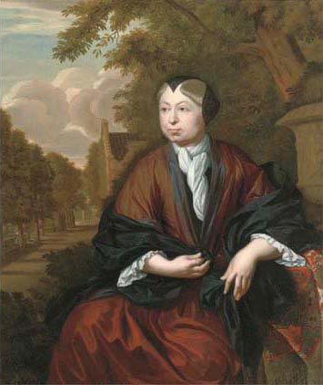Portrait de femme, 1710, Krzysztof Lubieniecki
