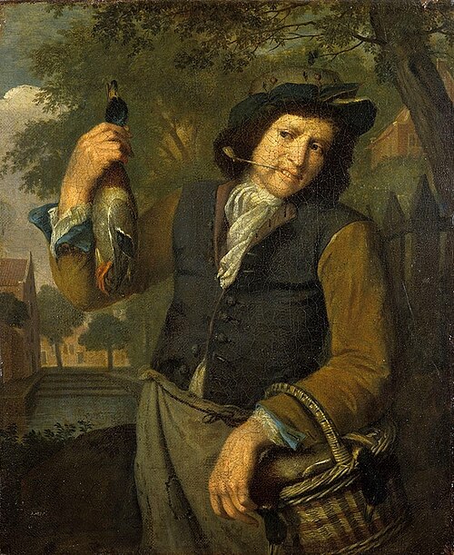 Marchand de gibier., 1729, Krzysztof Lubieniecki