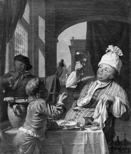 The Sense of Taste, 1720, Krzysztof Lubieniecki