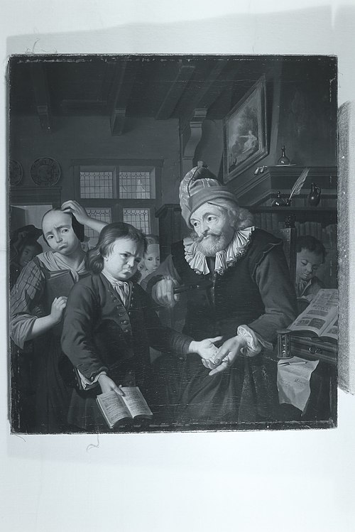 School-teacher., 1727, Krzysztof Lubieniecki