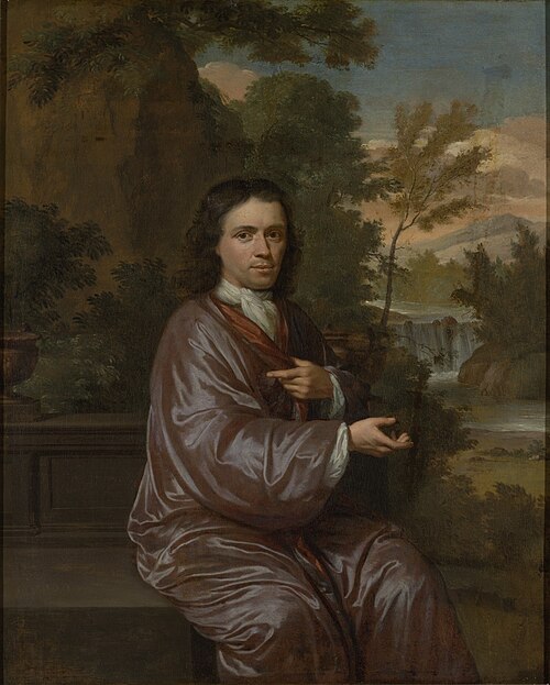 Portrait of an unknown man, 1702, Krzysztof Lubieniecki