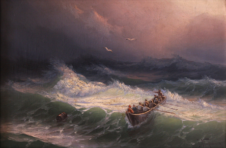 Storm on the sea, 1898, Emanuel Mahtesyan