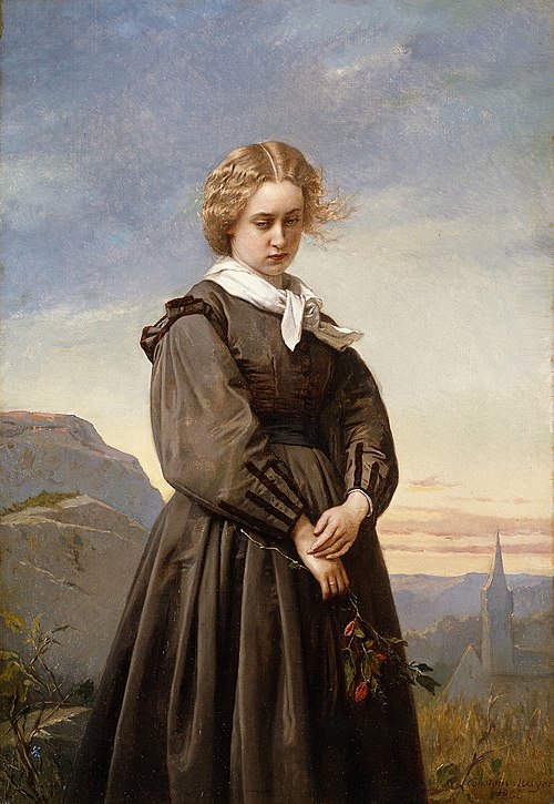 Love's Melancholy, 1866, Constant Mayer