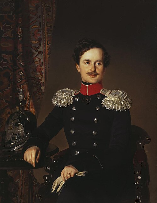 Portrait of Prince Vladimir Dolgorukov, Major-General of the Retinue of His Majesty, 1849, Ivan Makarov