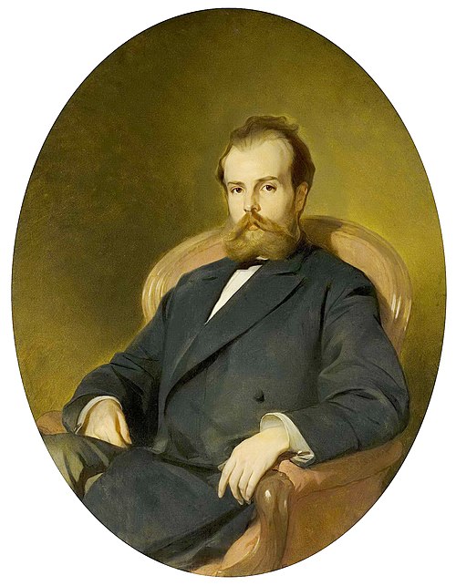 Portrait of Pavel Pyasetsky, 1897, Ivan Makarov
