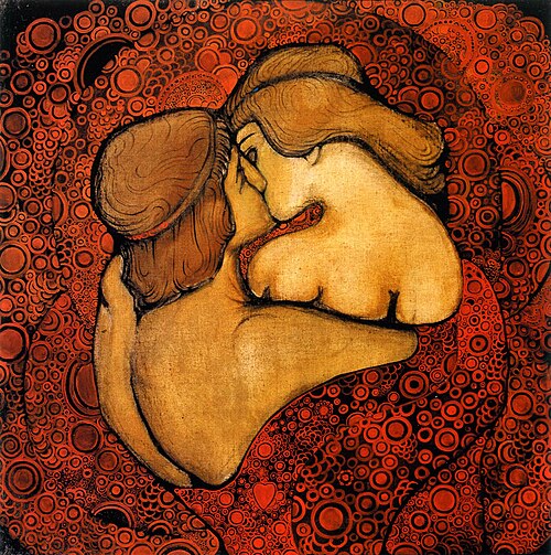 The Kiss, 1913, Vsevolod Maximovitch