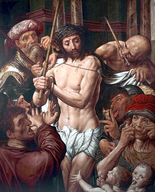 The Mocking of Christ, 1544, Jan Sanders van Hemessen