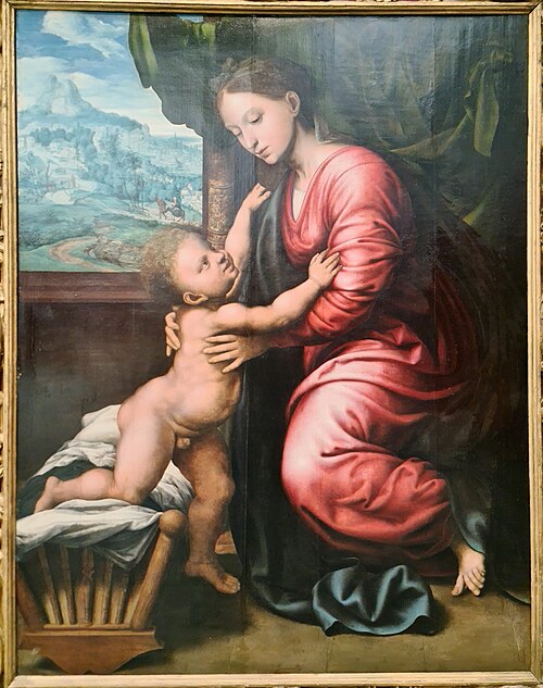 Vierge à l'Enfant, 1500, Jan Sanders van Hemessen