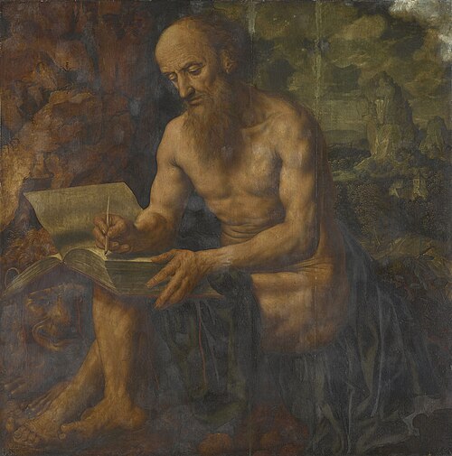 Saint Jérôme, 1545, Jan Sanders van Hemessen