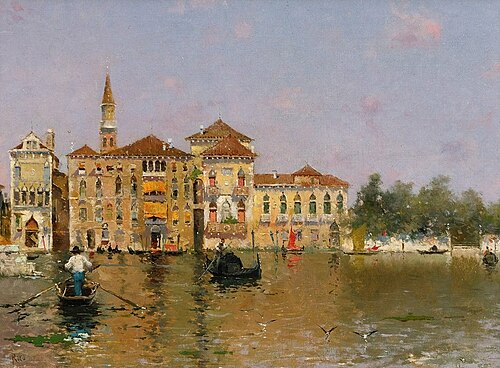 Venedig, , Martín Rico