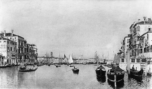 Venice, 1875, Martín Rico