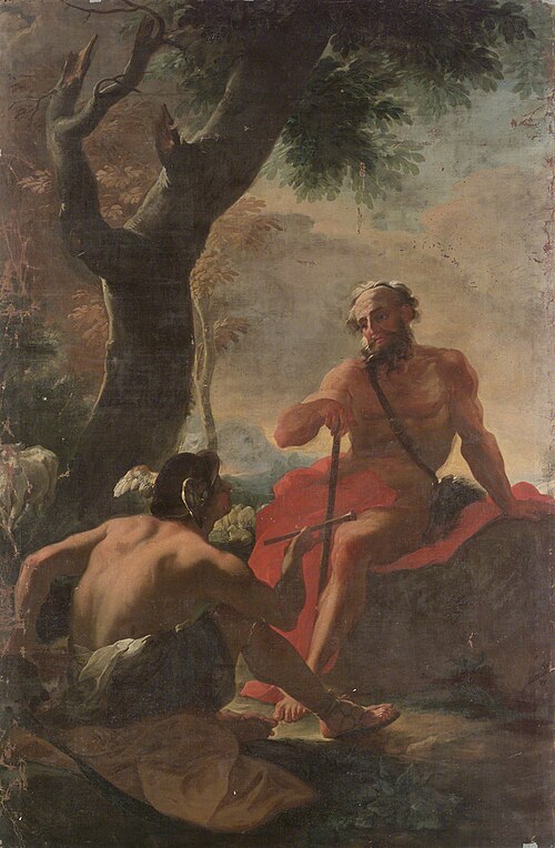 Merkur und Argus, 1708, Martino Altomonte