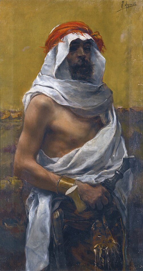 An Arab men, , Joaquín Agrasot