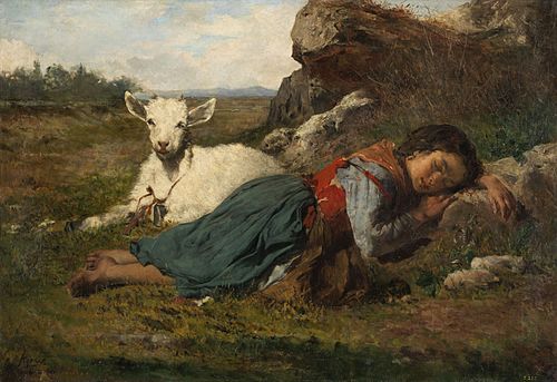 Las dos amigas, 1866, Joaquín Agrasot